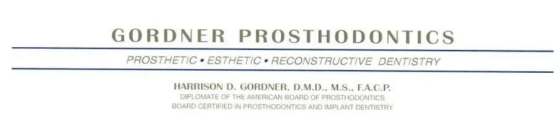 Link to Gordner Prosthodontics home page